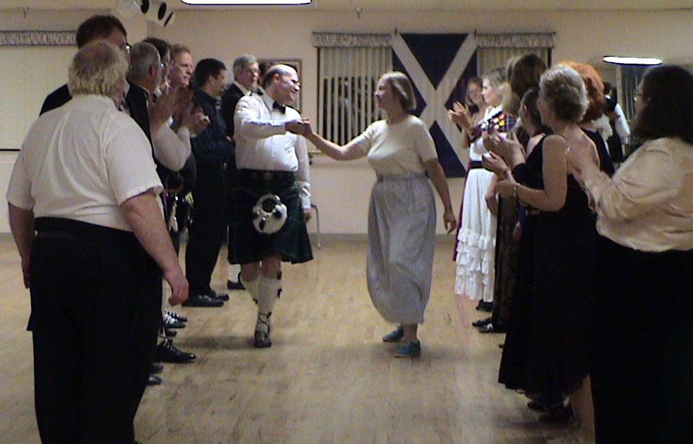 David and Lisa at Ball